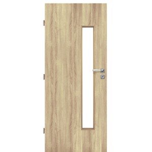 Voster Falcové interiérové dveře METRIX 2/3, lakované, dub bělený, 90 L
