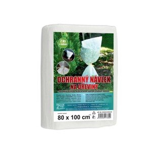 Ochranný návlek bílý 40 x 75 cm, 2 ks