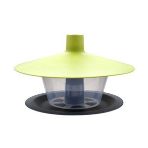 Plastia Krmítko pro ptáky Finch, zelená, pr. 28,5 x 17 cm