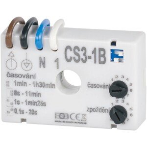 Časový spínač pod vypínač CS 3-1B pro ventilátory