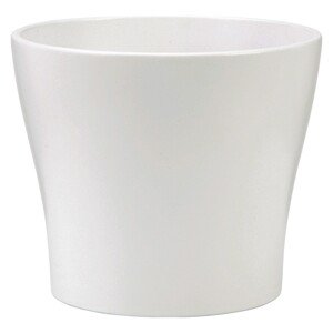 Scheurich Obal na květináč 808 Panna bílý průměr 24 cm