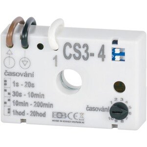 Časový spínač CS 3-4 bez zapojení nulového vodiče