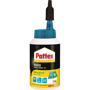 Pattex Vodovzdorné disperzní lepidlo WOOD SUPER 3, 250 g