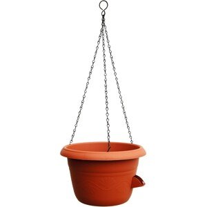 Plastia Žardina se závěsem samozavlažovací Siesta terakota průměr 30 cm