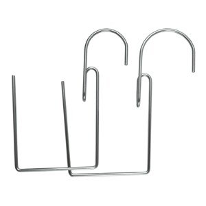 Plastia Hák na truhlík Bergamot, stříbrná