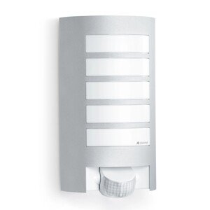 Steinel Venkovní svítidlo L 12 s det. pohybu, stříbrná, 27,2 x 15,5 x 10,8 cm