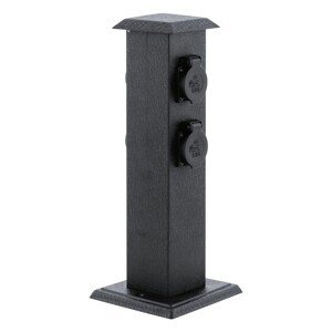 EGLO Sloupek venkovní se zásuvkami 620 x 300 x 1500 mm