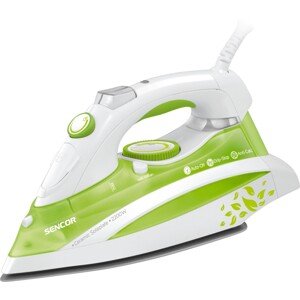 Sencor Žehlička napařovací SSI 8440GR, bílo-zelená