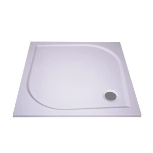 Sanotechnik Rohová sprchová vanička Aneta 90000, čtverec, 80 x 80 x 2,5 cm