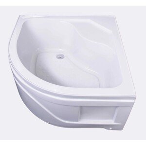Sanotechnik Sprchová vanička PT25W, čtvrtkruh, 90 x 90 x 50 cm