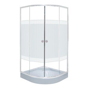 Sanotechnik Sprchový kout bez vaničky TW80S, čtvrtkruh, 80 x 80 x 180 cm