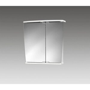 Jokey Zrcadlová skříňka Numa MDF LED bílá 59,5 x 58 x 23 cm