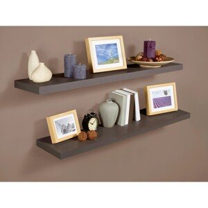 Duraline regálová police XL4 šedá matná 3,8 x 60 x 23,5 cm