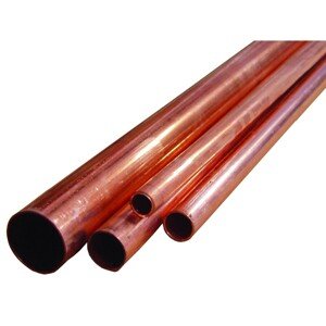 Trubka měděná polotvrdá 15 x 1 mm, 2,5 m