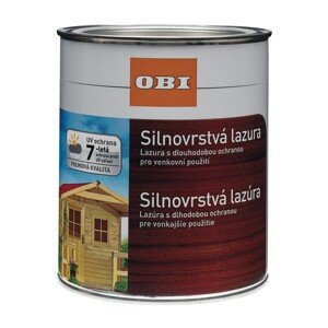 OBI Silnovrstvá lazura pro venkovní použití světlý ořech 375 ml