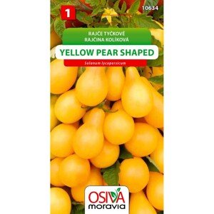 Osiva Moravia Rajče tyčkové rybízové Yellow Pear Shaped