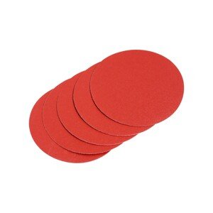 LUX-TOOLS Brusný kotouč bez otvorů K40, pr. 125 mm, 5 ks