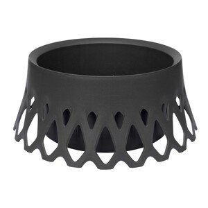 Plastia Samozavlažovací květináč Roseta antracitový pr. 400 mm