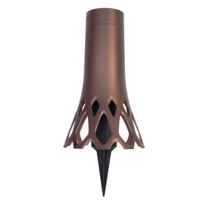 Plastia Váza se zápichem Roseta 1 l, bronzová