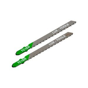 LUX Listy přímočaré pily s negativním náklonem zubů upínání T, 2 ks