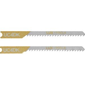 LUX Listy přímočaré pily na dřevo upínání U, 5 ks