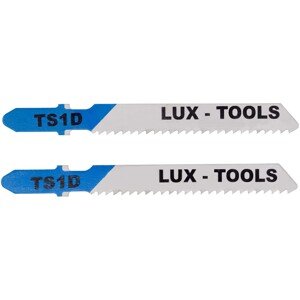LUX Listy přímočaré pily na kov hrubé upínání T, 2 ks