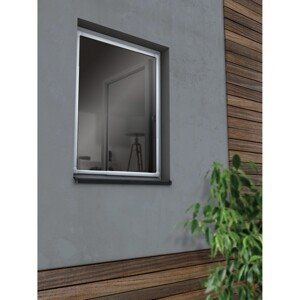 OBI Hliníkový teleskopický rám se sítí do okna 120 x 140 cm bílý