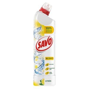 SAVO WC gelový čistič na toalety Citron 750 ml