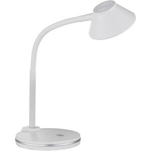 Reality LED stolní lampa BERRY bílá 3,2W, 350lm, 3000K, 13 x 33 cm