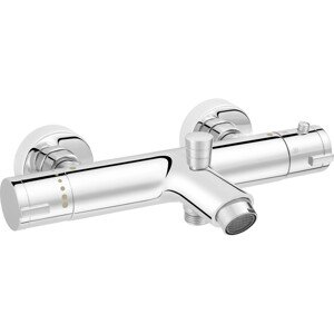 OBI Termostatická vanová napouštěcí baterie Zeden chromovaná