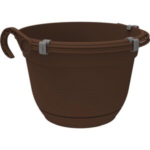 Ebertsankey Závěsný květináč Original pr. 26 x 18 cm hnědý