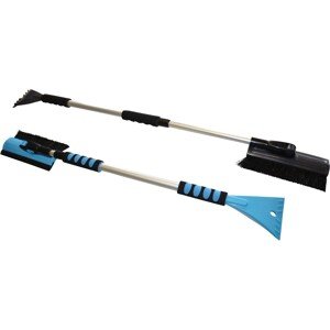 Smeták na sníh se škrabkou na led teleskopický 77 cm - 122 cm