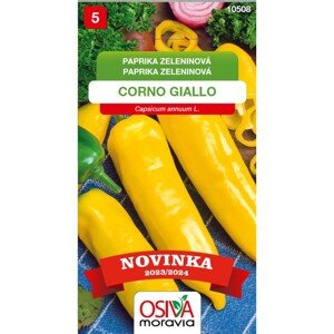 Aros Semena Paprika sladká Corno Giallo (Capsicum annuum L.)