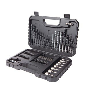 Black+Decker 80-dílná sada vrtáků, bitů a nástrčných klíčů, A7219-XJ