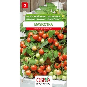 Semínka Rajče keříčkové balkónové Maskotka (Solanum lycopersicum L.)