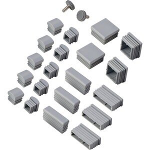 Krytky na nožičky pro sestavu zahradního nábytku Vamo, 22 ks