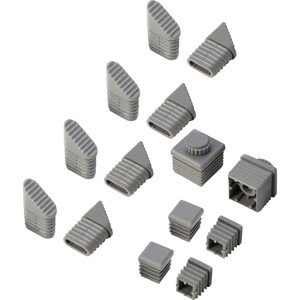 Krytky na nožičky pro sestavu zahradního nábytku Espina, 14 ks