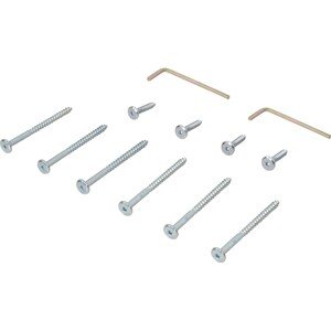 Montážní sada pro 2místnou zahradní lavici Glendale 12dílná