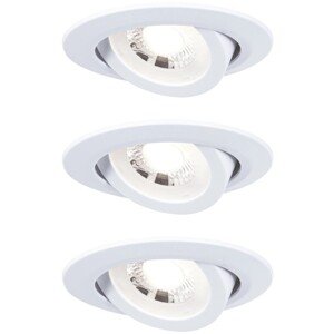 Paulmann LED vestavný reflektor bílý matný 4,8 W 450 lm 3000 K pr. 82 x 29 mm