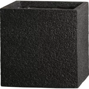 Květináč Calais, antracitová, 24 x 24 x 24 cm