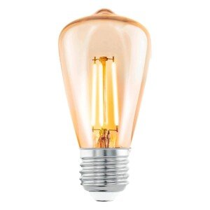EGLO LED žárovka E27, ST48, 270 lm, 2200 K, 1x4W, jantarové sklo
