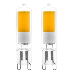 EGLO LED žárovka G9, 200 lm, 3000 K, 2x2W, čiré sklo