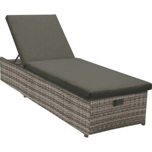 Lehátko Vermont Shadow earth 198 x 65 x 41-107 cm *