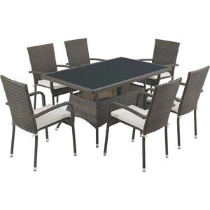 LUX Sestava zahradního nábytku Viamao 7dílná*