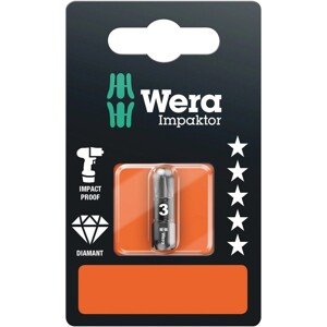 Wera Křížový bit Impaktor 855/1 IMP DC SB s diamantovým povlakem, PZ3 x 25 mm