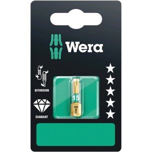 Wera Bit Torx 867/1 Bi-Torsion s diamantovým povlakem TX15 x 25 mm