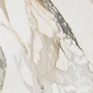 Stargres Dlažba Calacatta Gold, bílý mramor, 60 x 60 cm