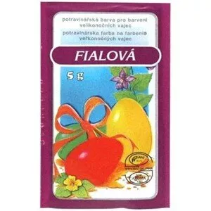 Barva na velikonoční vejce, fialová, 5 g