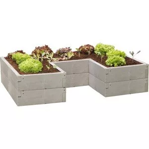 JUWEL Vyvýšený záhon Timber Ergoline 185 x 125 x 40 cm