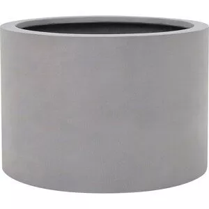 VLC Květináč z materiálu fiberstone Tartas greige-světle šedá pr. 42 x 28 cm